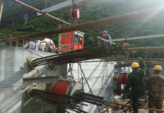 中建八局使用自动拉张设备案例