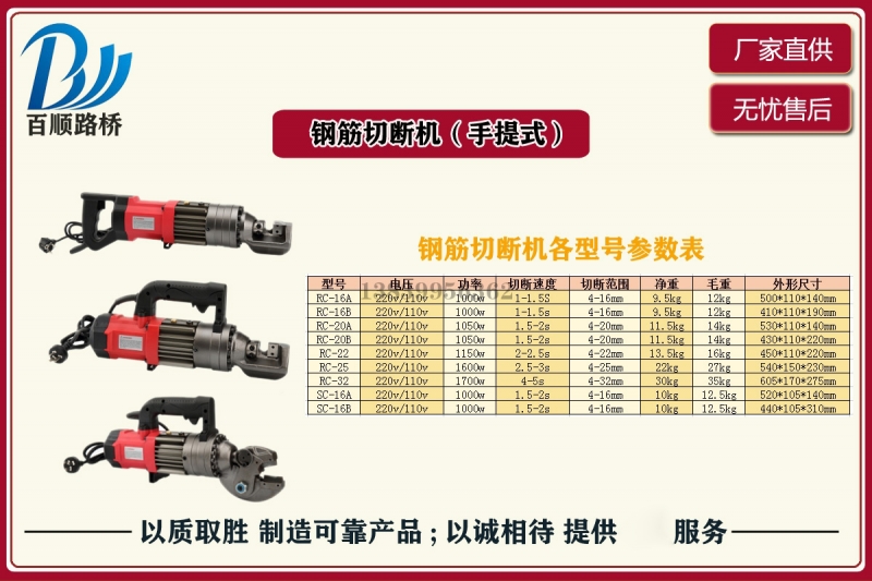 手提式-钢筋切断机